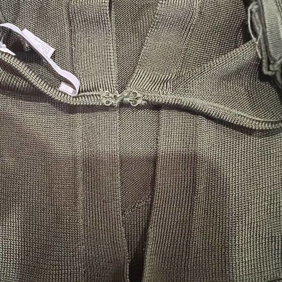 COS hunter green  rayon blouse size XS - Picture 8 of 8